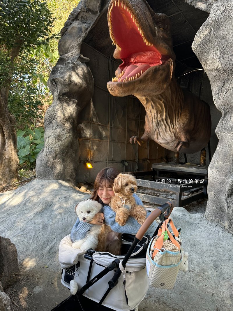 全台唯一！帶著狗狗坐「空中漂漂河」、看恐龍，百果山探索樂園2026最新門票收費方式懶人包｜彰化員林景點 @巧莉的世界流浪筆記