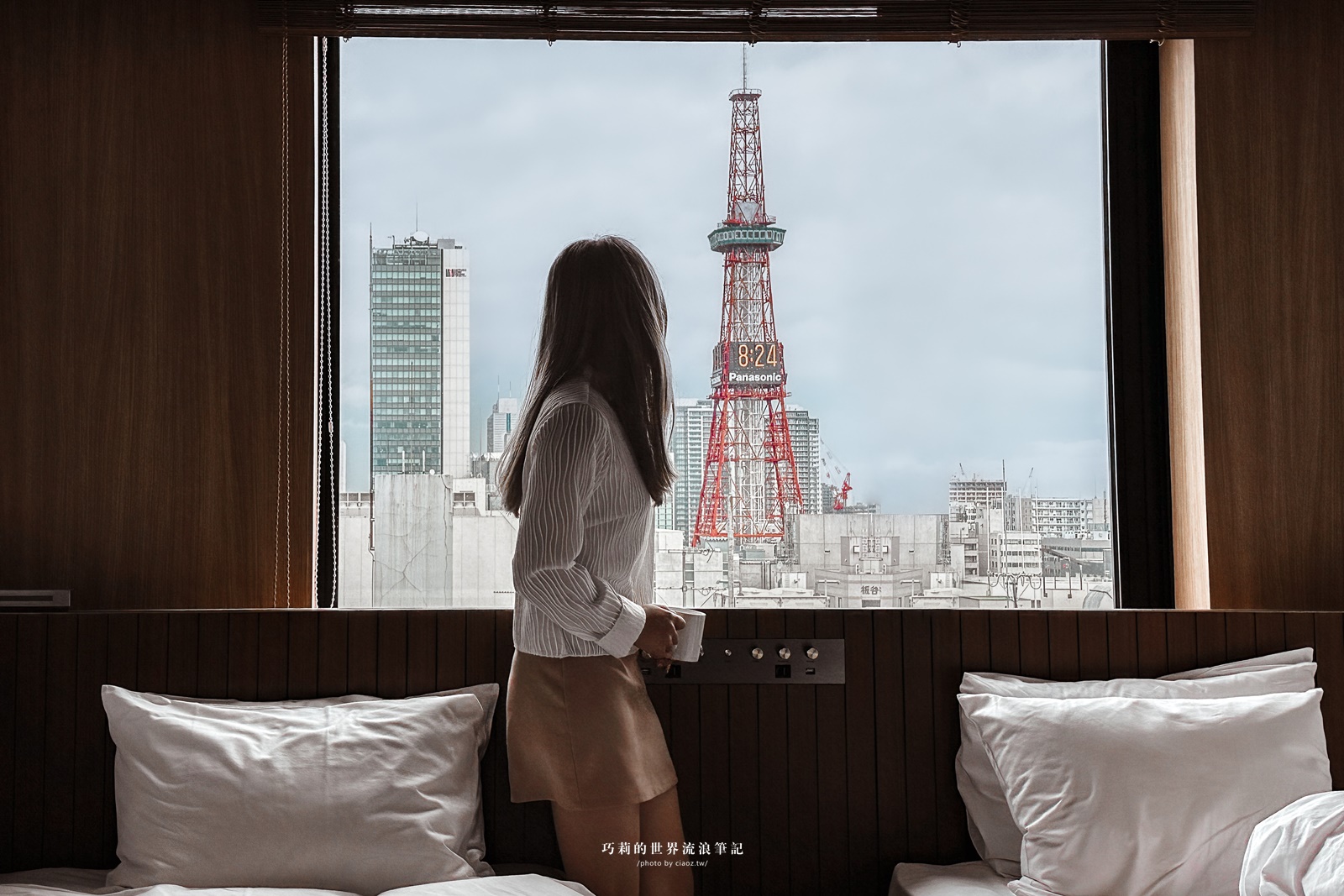 Bespoke Hotel Sapporo 札幌定制飯店｜狸小路商店街只要1分鐘，在房間就看得到札幌電視塔！輕工業風有質感（札幌飯店推薦） @巧莉的世界流浪筆記