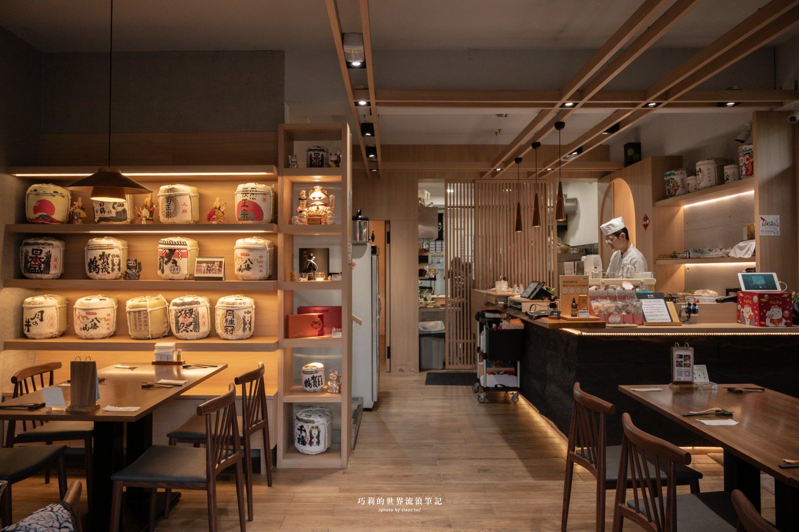 千汌 にほんりょうり｜平日限定濃郁豆乳鍋，連毛孩都有專屬免費玉子燒！台中最寵毛孩的高質感寵物友善日本料理 @巧莉的世界流浪筆記