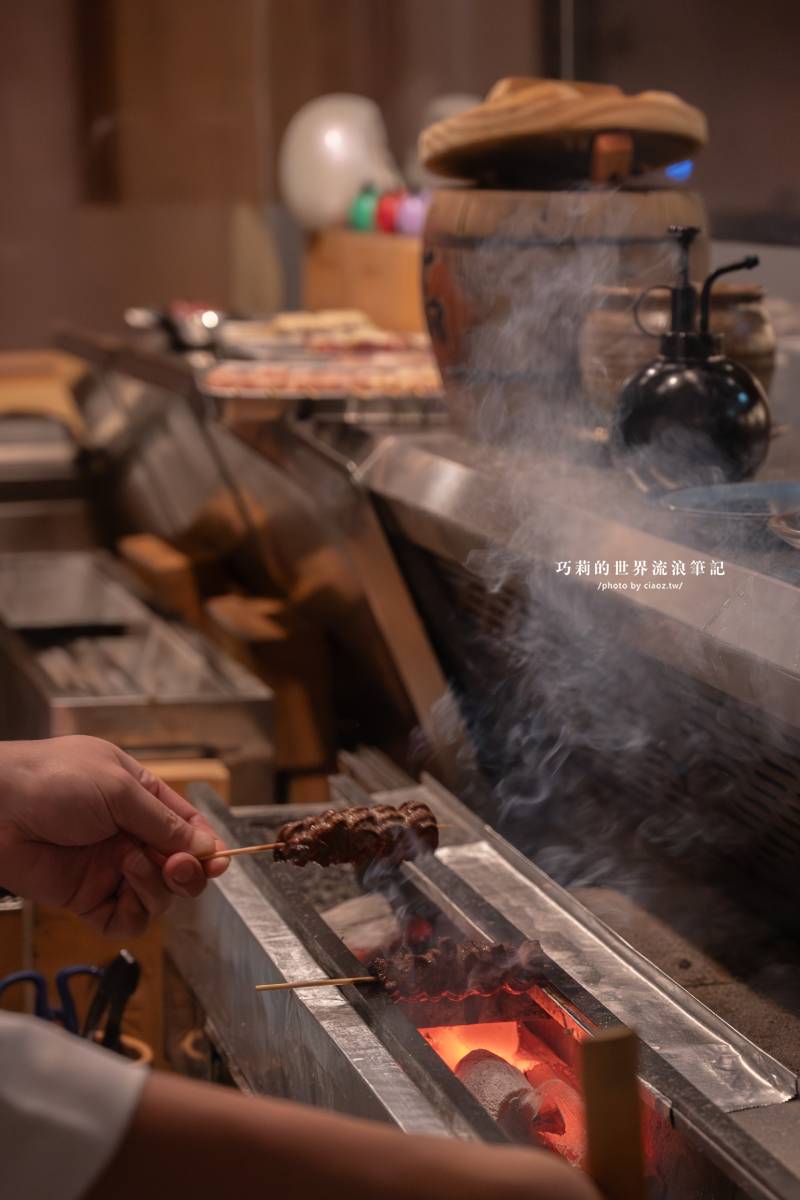 台中北屯推薦「橫濱燒鳥達磨」！日本70年《串焼きだるま》海外首店，直火細控炭火香，台中就能吃到！ @巧莉的世界流浪筆記