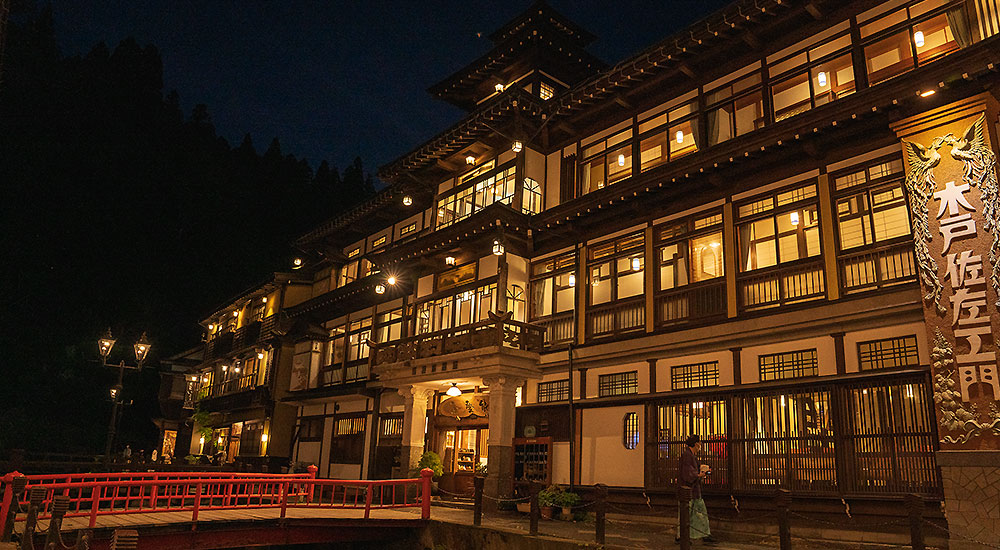 【日本溫泉百選】銀山溫泉住宿地圖12家｜住一晚再去藏王樹冰，深入感受大正年代的浪漫氣息 @巧莉的世界流浪筆記