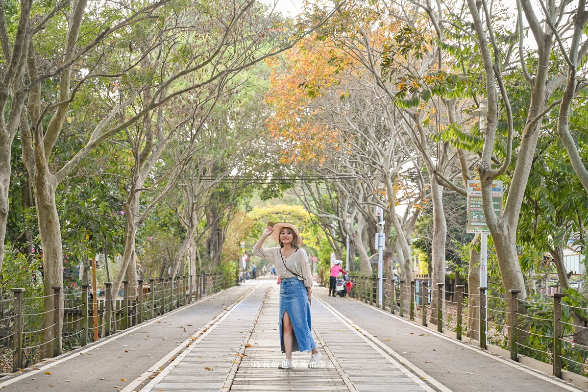 嘉油鐵馬道｜嘉義最美綠色隧道騎車散步美拍都可以，也是嘉義第一條自行車道！ @巧莉的世界流浪筆記