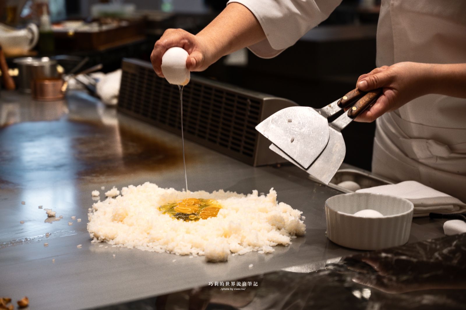 夏登法式鐵板燒 A5牛筋魚卵炒飯