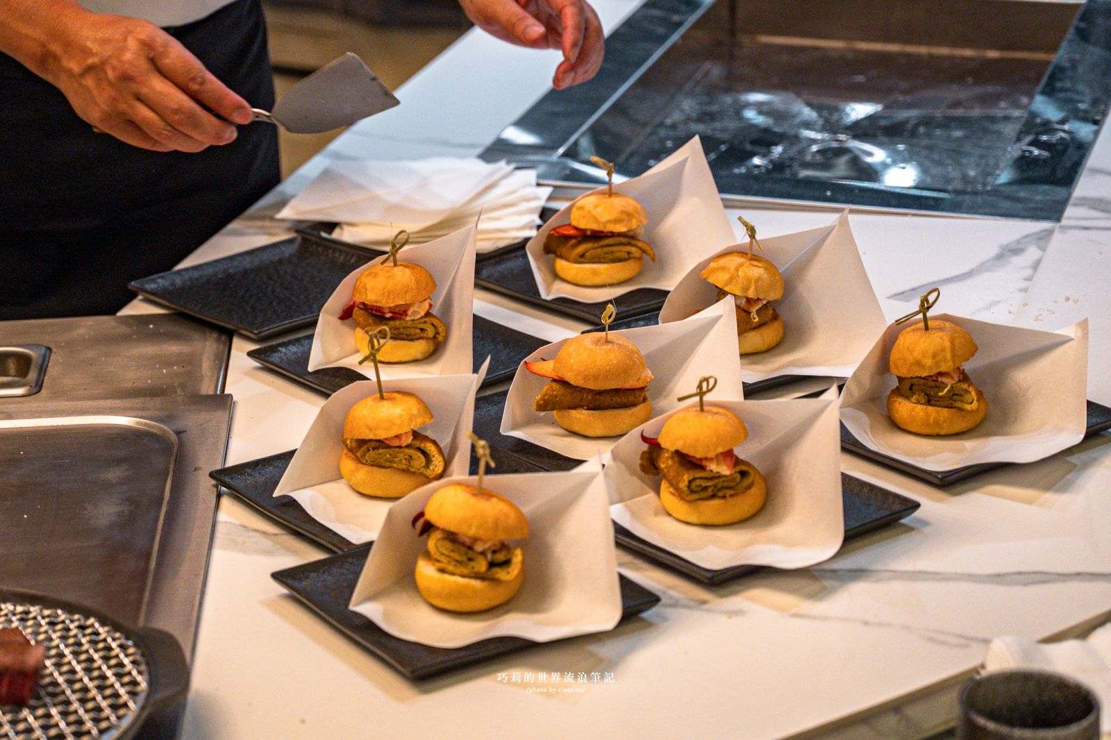 明水然・樂 台中星級店｜全球最大的無菜單鐵板燒料理品牌，波士頓活龍蝦四吃+日本A5和牛，14道日式無菜單鐵板燒只要1600元 @巧莉的世界流浪筆記