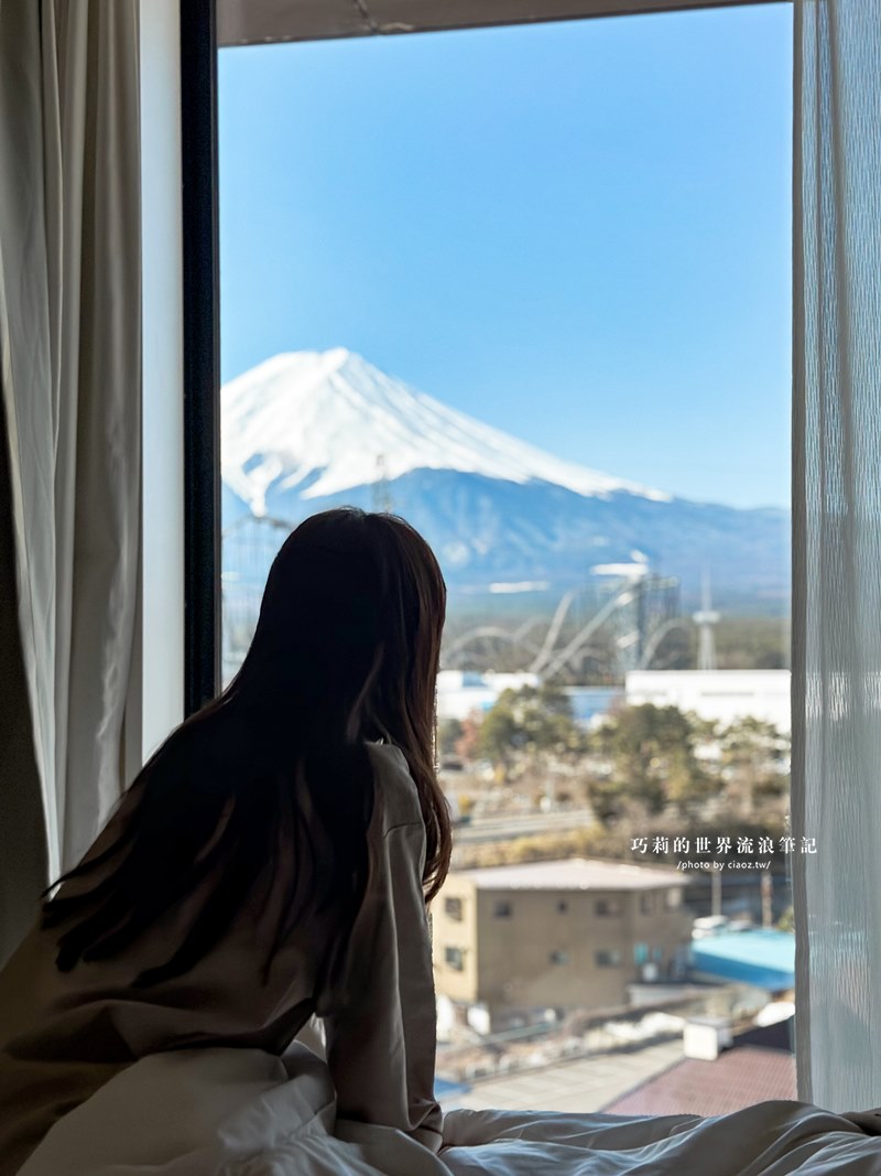 河口湖住宿推薦｜在房間就能看到富士山的景觀溫泉飯店一晚只要5,000元！MYSTAYS 富士山展望温泉酒店 @巧莉的世界流浪筆記