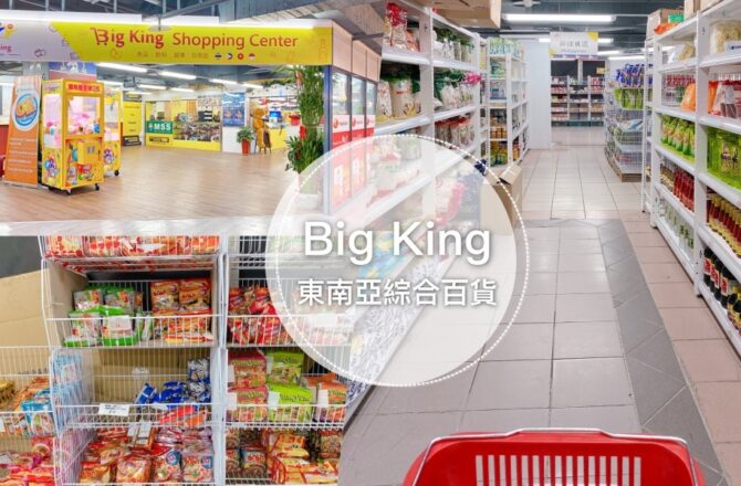 Big King Shopping Center || 東南亞超市再一發！台中火車站附近東協廣場，免出國一次逛！