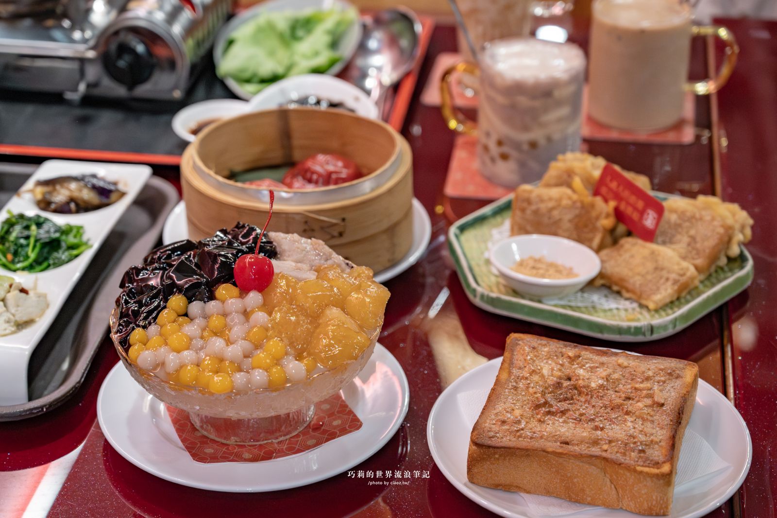 新年聚餐來有春！【2026台中美食】有春茶館全新菜單，新年聚餐必吃炸年糕、麻油雞、濃白雞湯、扁魚沙茶鍋！外帶年菜再享早鳥優惠 @巧莉的世界流浪筆記