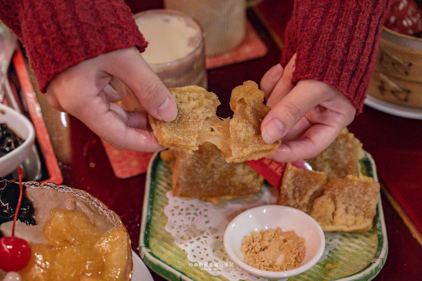 新年聚餐來有春！【2026台中美食】有春茶館全新菜單，新年聚餐必吃炸年糕、麻油雞、濃白雞湯、扁魚沙茶鍋！外帶年菜再享早鳥優惠 @巧莉的世界流浪筆記