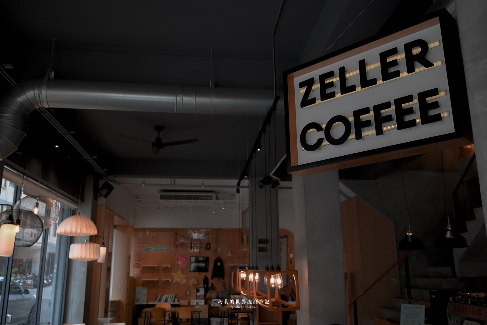 宅樂咖啡 Zeller Coffee｜台中露營風咖啡廳很outdoor，日本美學手沖咖啡、早午餐、還有好吃肉桂捲可嘗鮮！ @巧莉的世界流浪筆記
